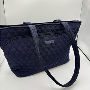 Vera Bradley Midnight Blue Quilted Tote